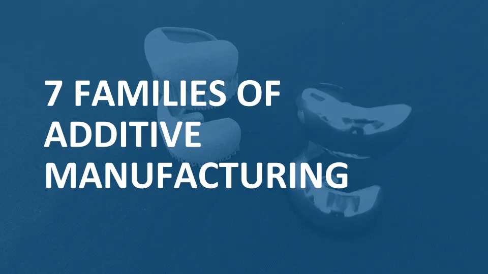 7 Families of Additive Manufacturing