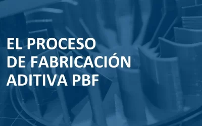 El proceso de fabricación aditiva Powder Bed Fusion (PBF)